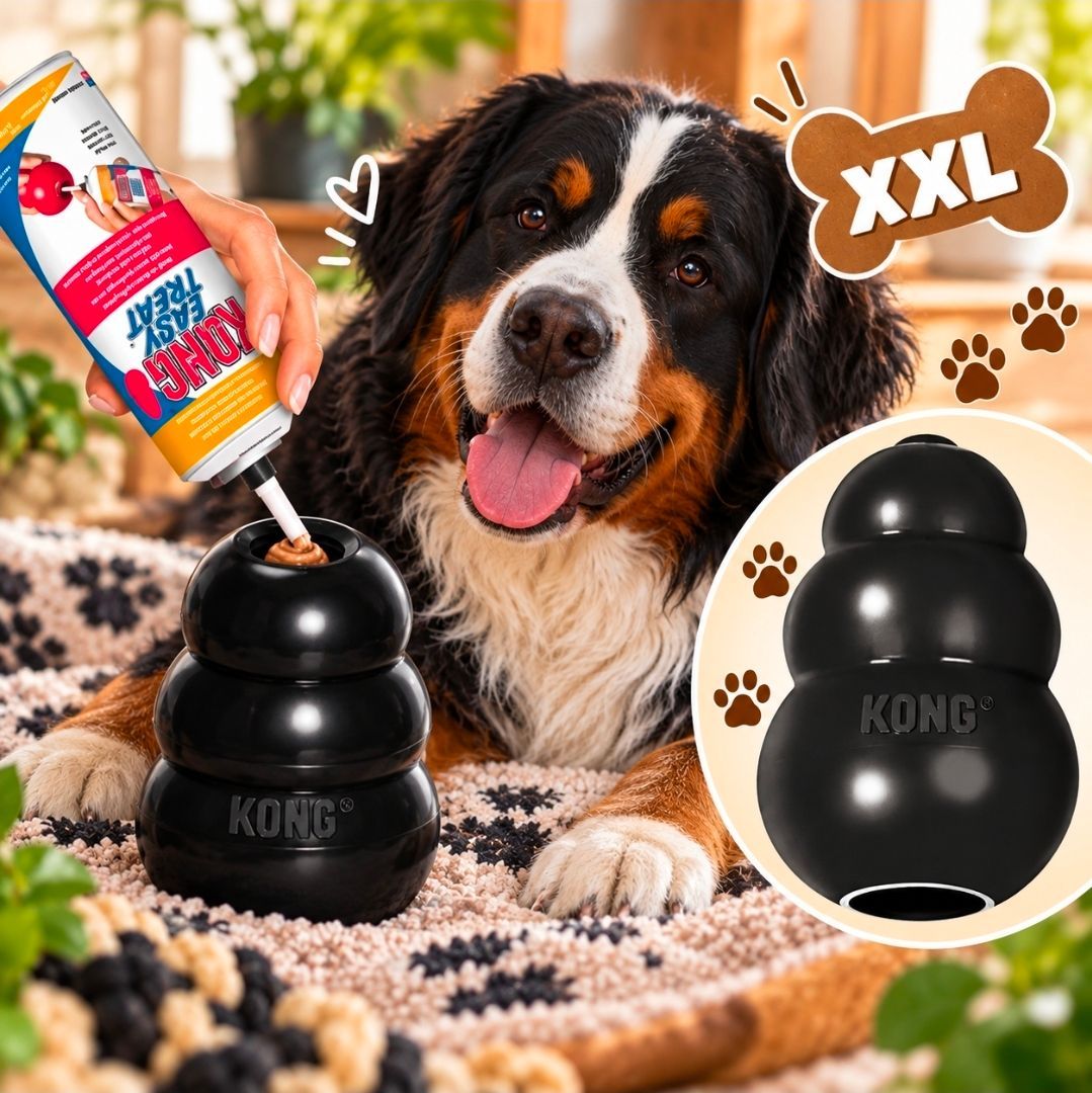 KONG Extreme Black, size XXL - 15 cm