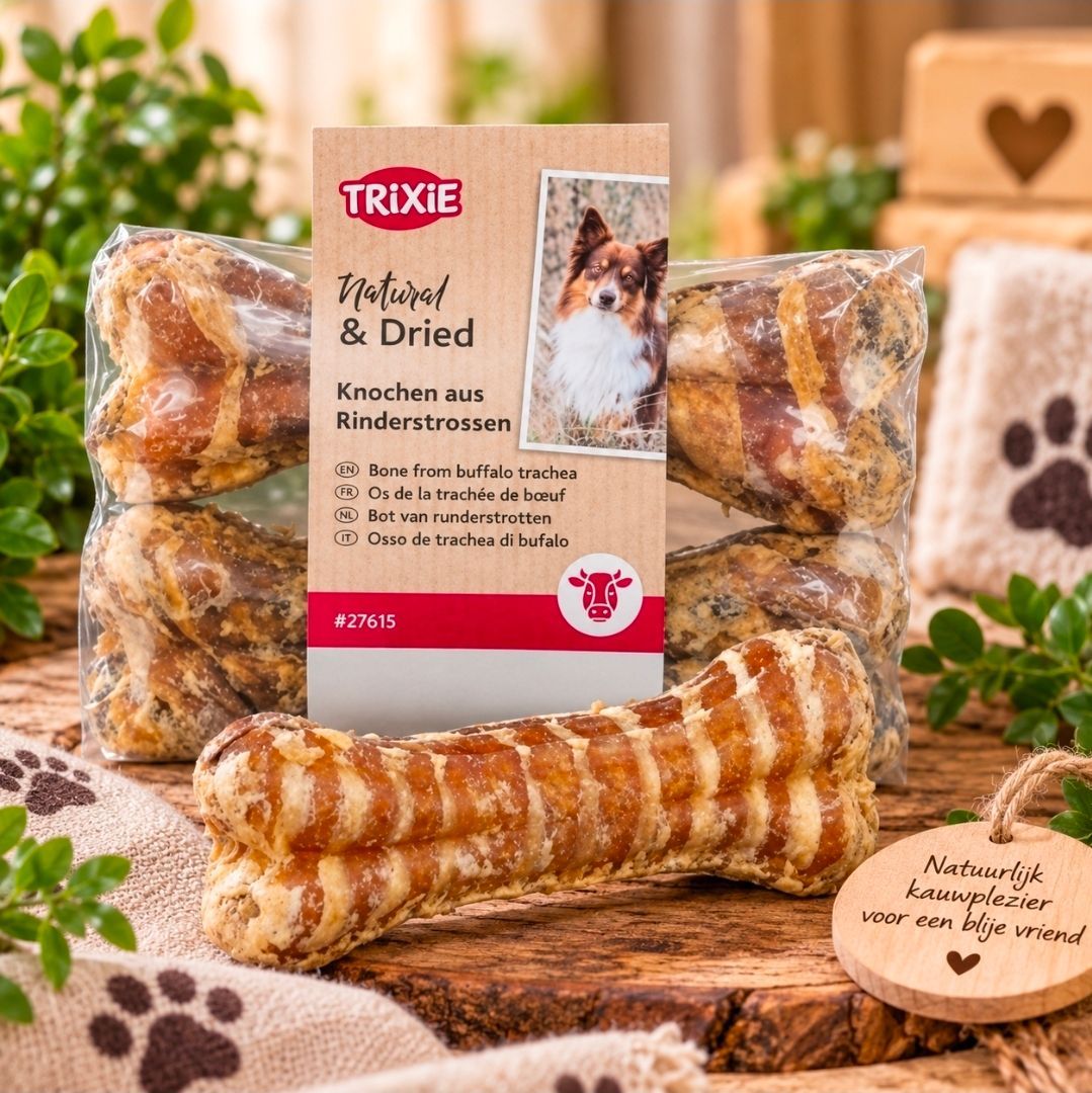 Beef Trachea Chew, Trixie - 2 × 10 cm