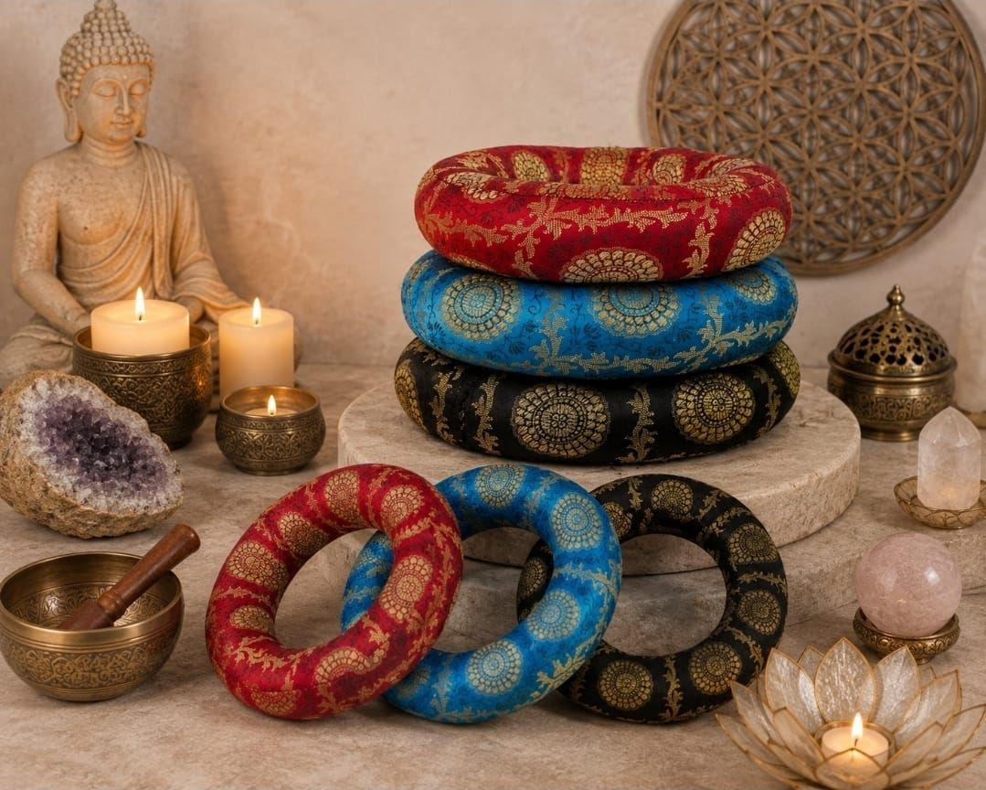 Singing Bowl Cushion - Donut 20 cm
