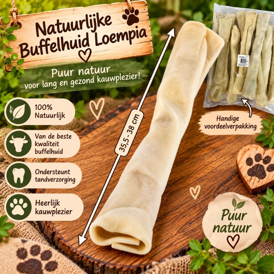 Loempia Petsnack / 35,5 - 38 cm, 10st