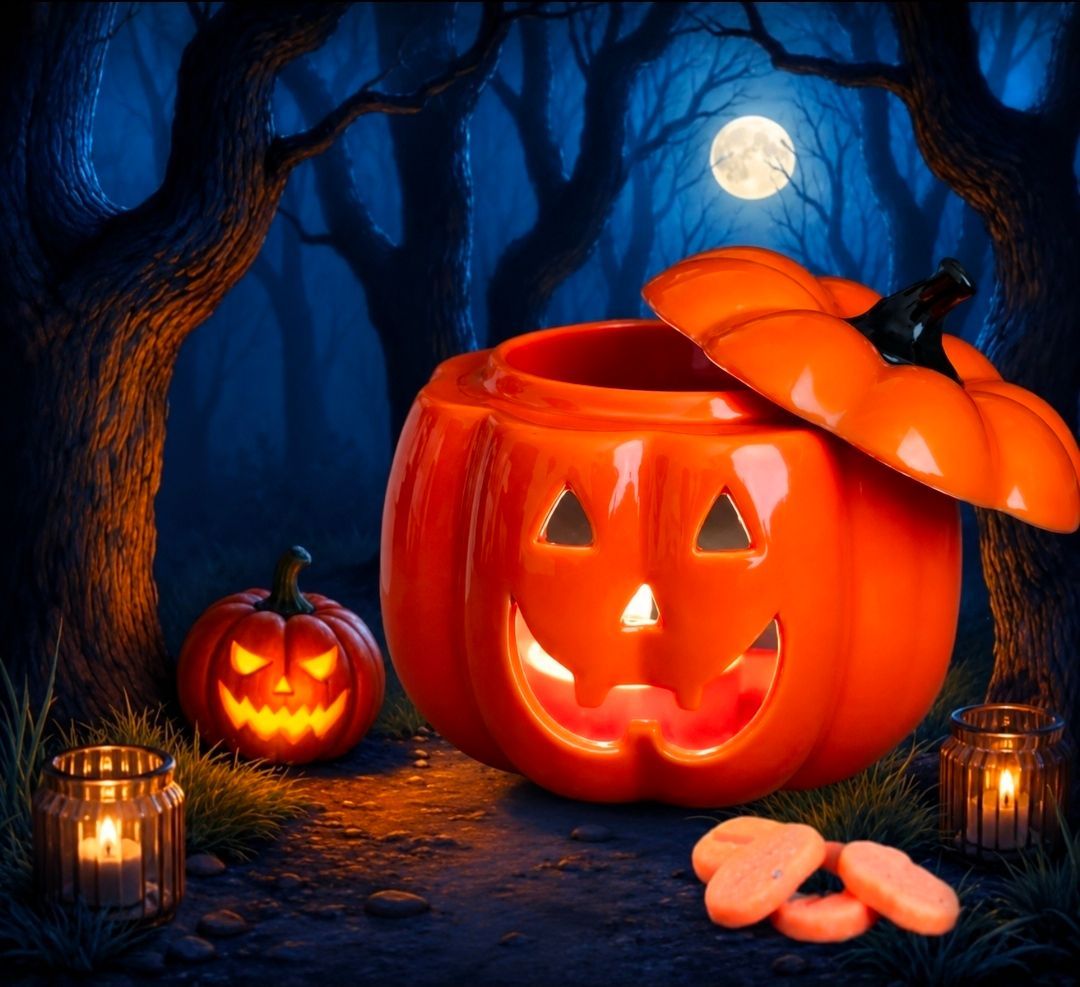 Oil Burner/Wax Heater Pumpkin
