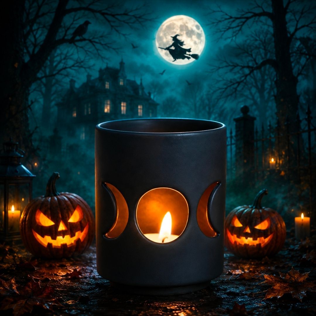 Oil burner / Wax heater Triple Moon