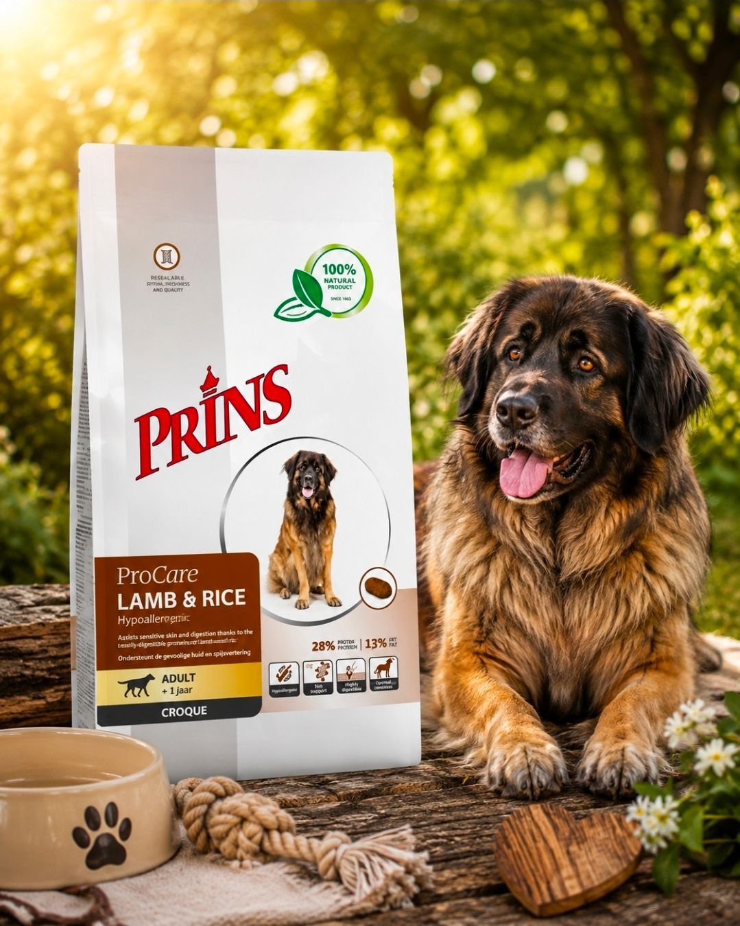 PRINS Procare Croque Hypo Allergenic Lam/Rijst - 10 kg
