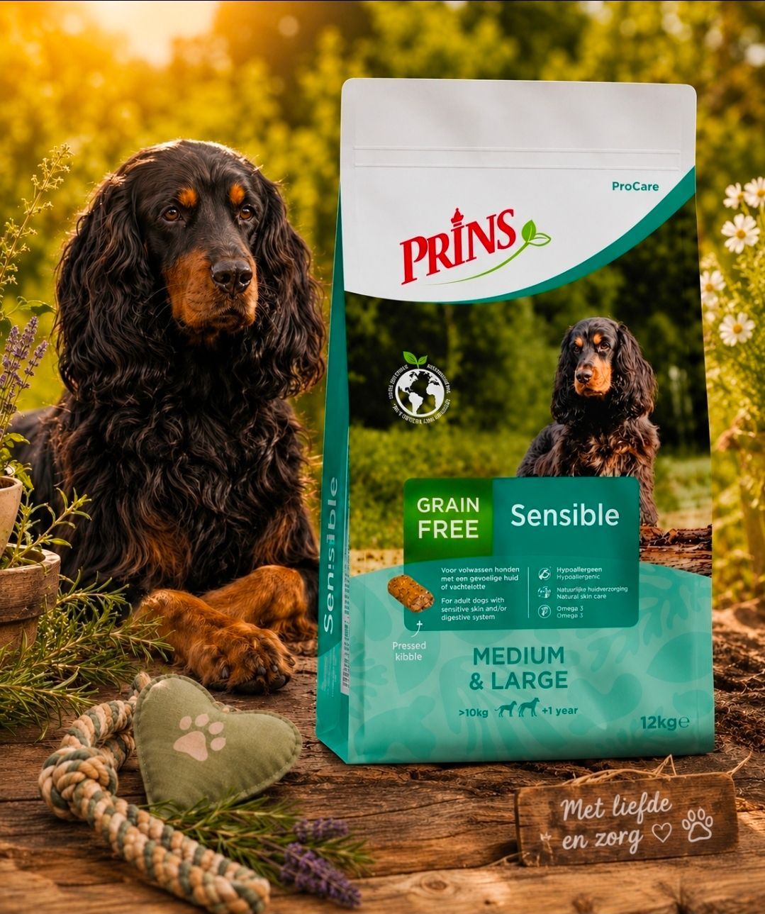 PRINS Procare Graanvrij Sensible Hypo-allergenic - 12 kg