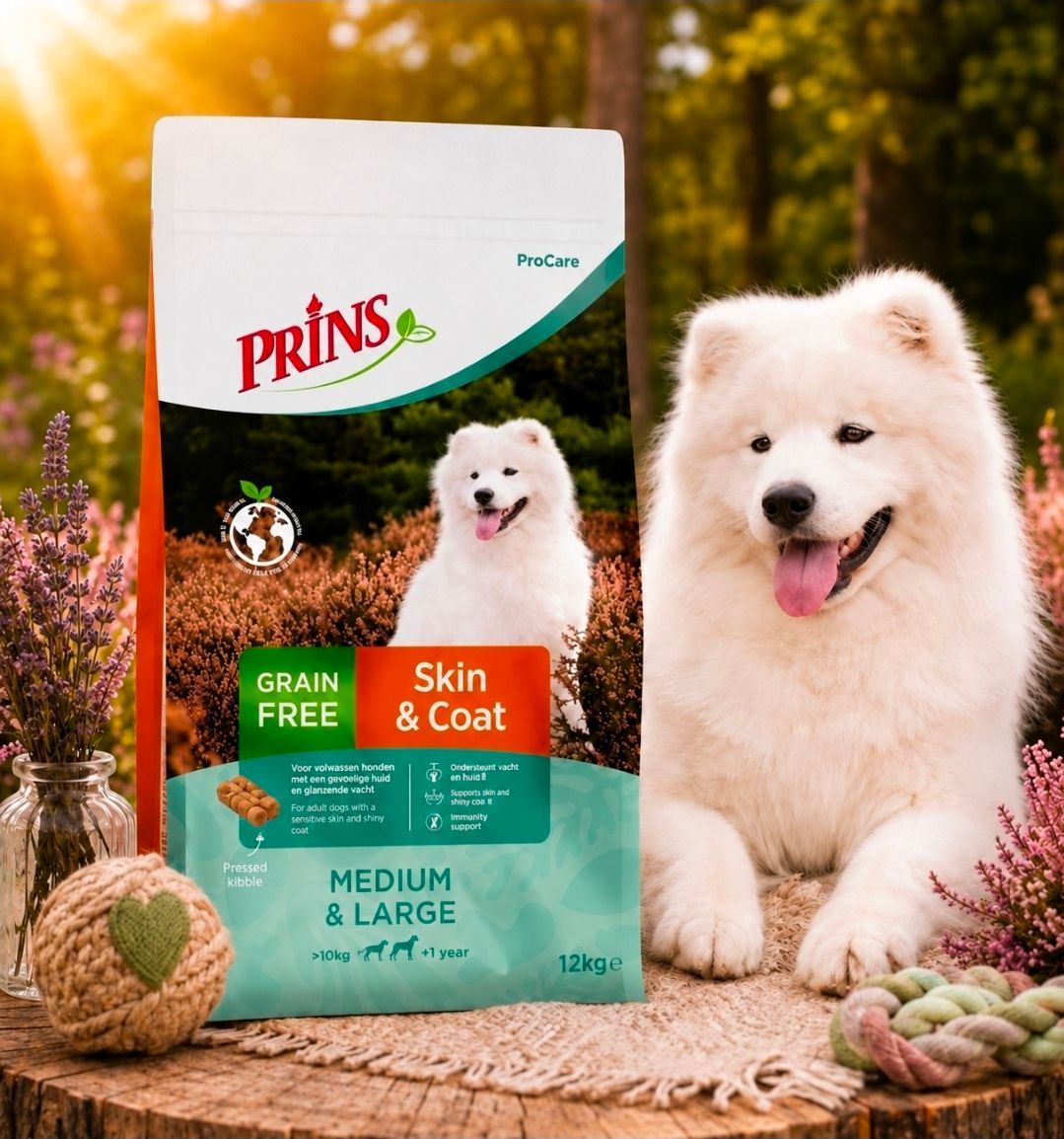 PRINS Procare Graanvrij Skin & Coat - 12 kg