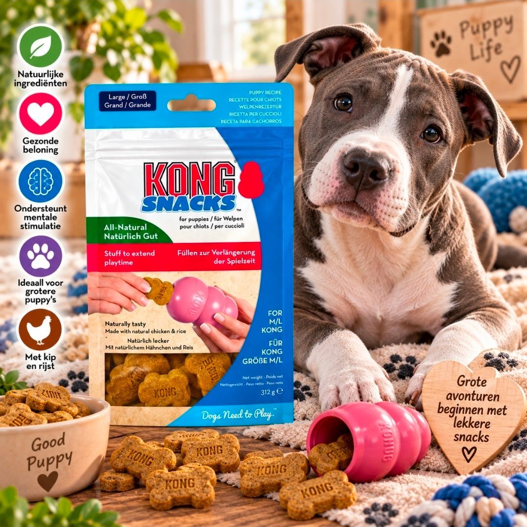 Puppy Kong Snacks Large - 300 gr