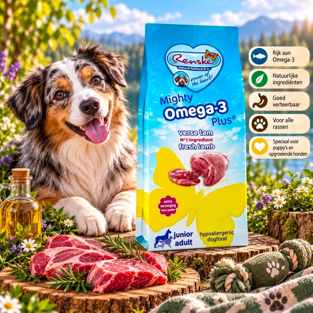 RENSKE Mighty Omega Plus Lam Hypoallergeen - 12 kg