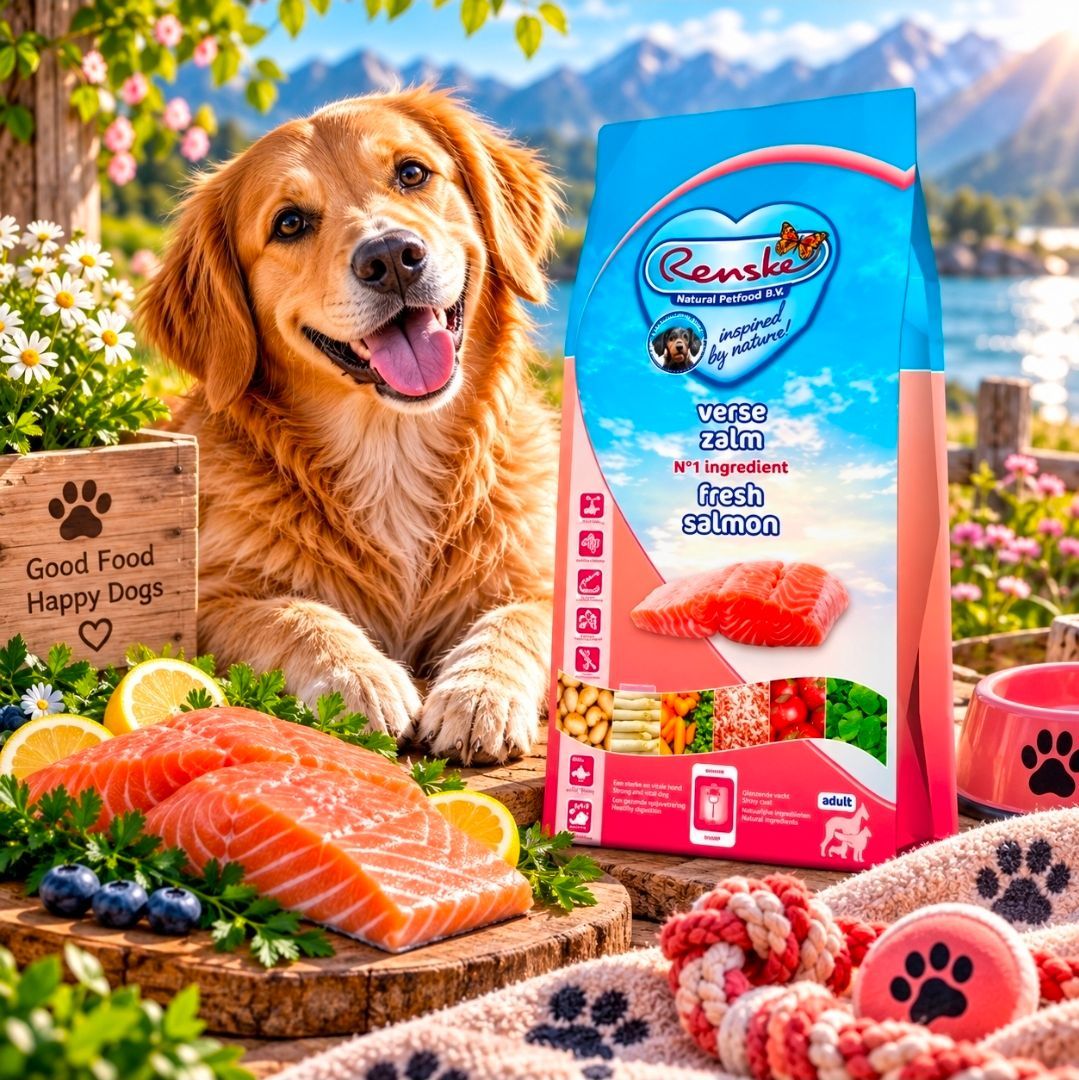 RENSKE Super Premium Adult Zalm Graanvrij Hypoallergeen - 6,5 kg