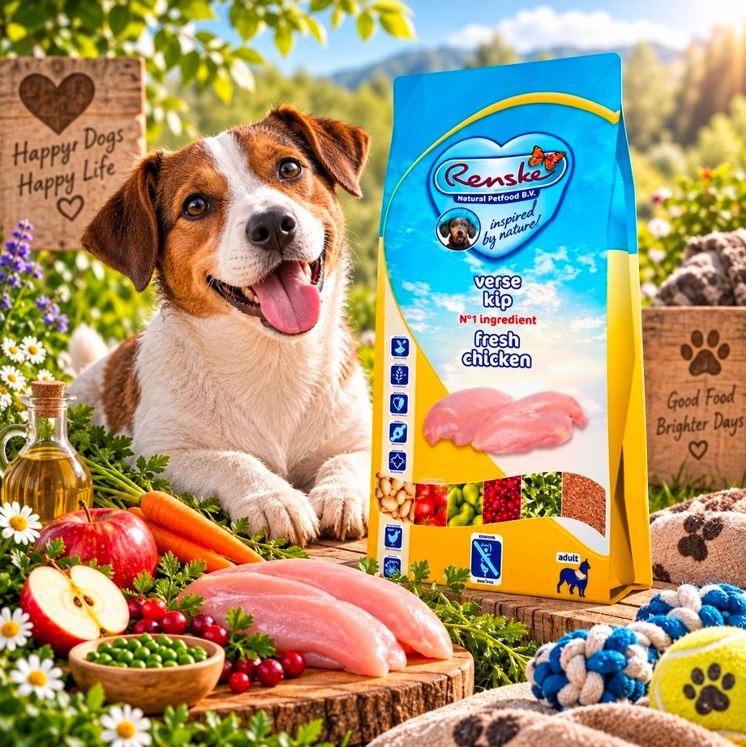 RENSKE Super Premium Graanvrij Verse kip - 12 kg