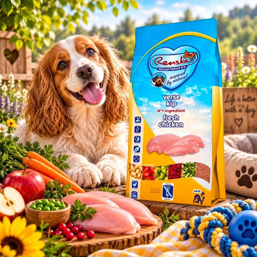 RENSKE Super Premium Graanvrij Verse kip - 2 kg