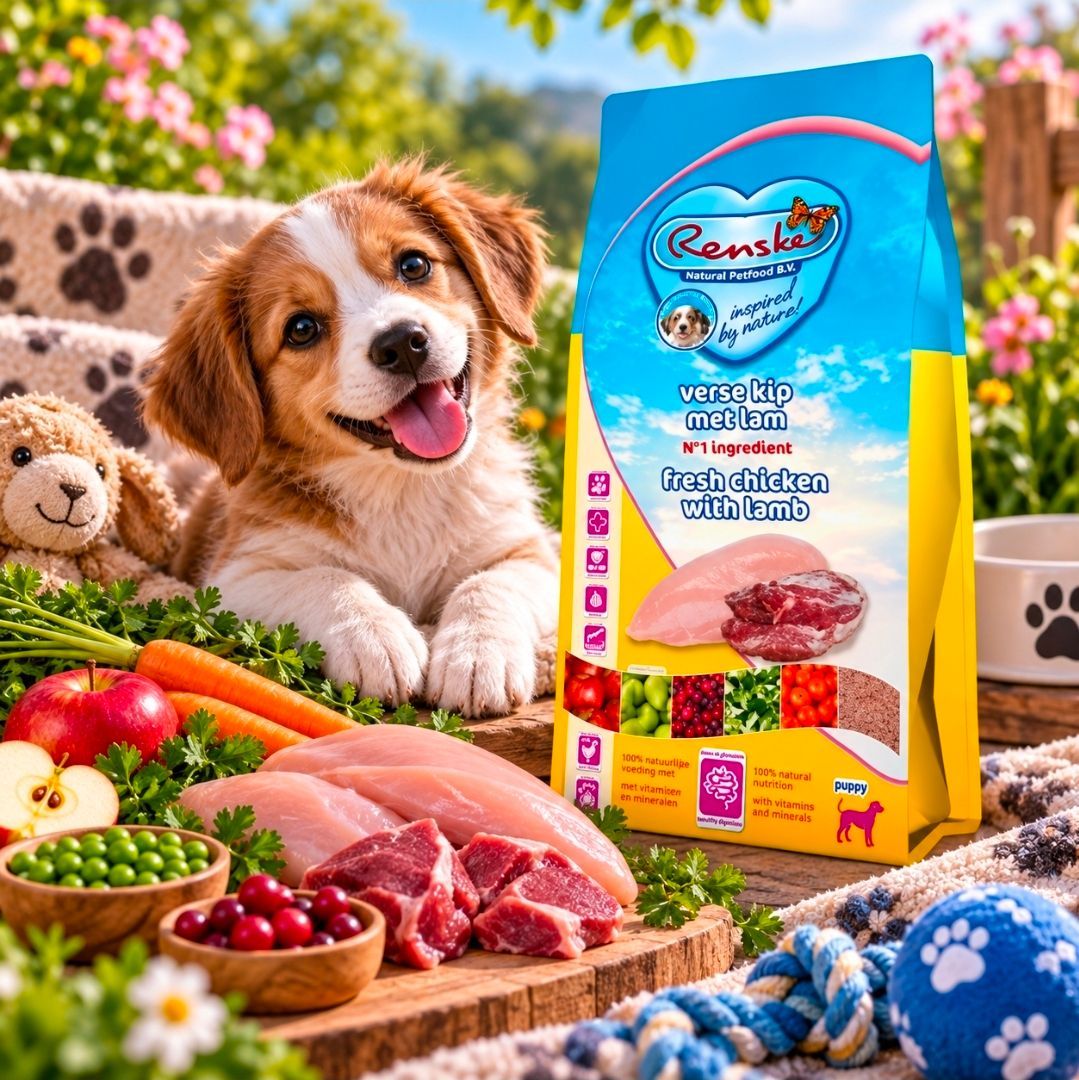 RENSKE Super Premium Puppy Kip/Lam - 2 kg