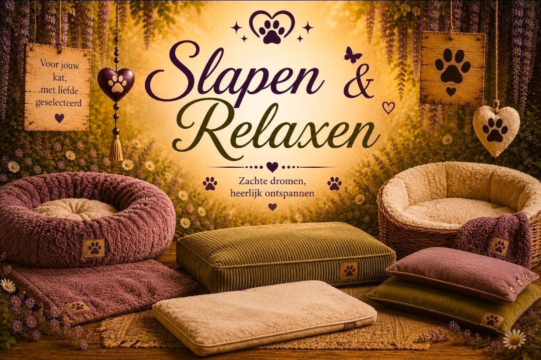 Slapen & Relaxen voor de Kat