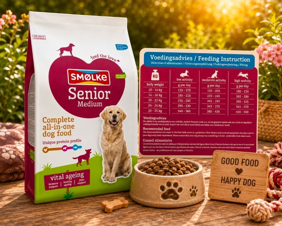 Smølke Senior Medium Brokken - 12 kg