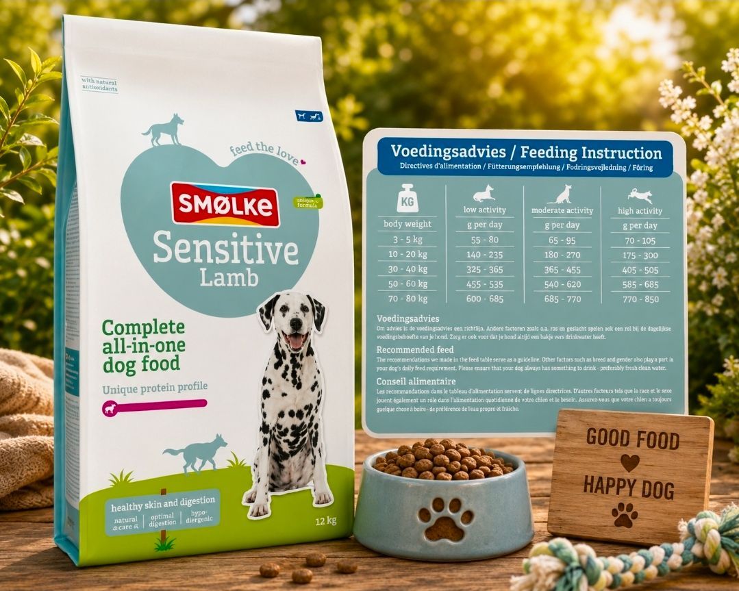 Smølke Sensitive Brokken Lam - 12 kg