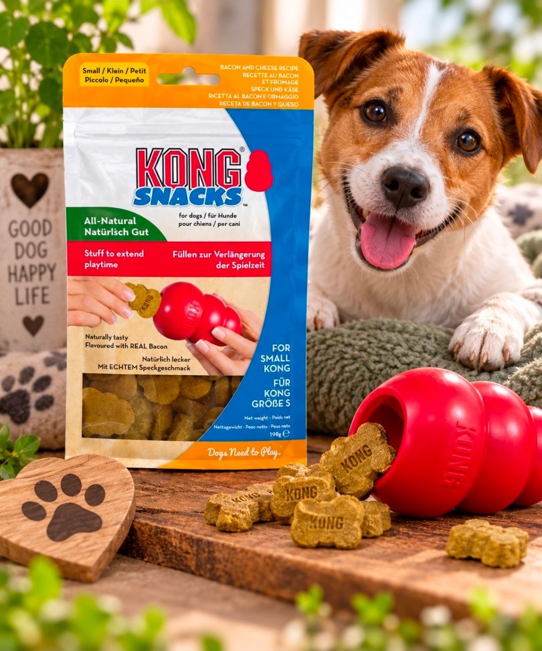 Bacon/ Kaas Kong Snacks Bacon Small - 200 gr