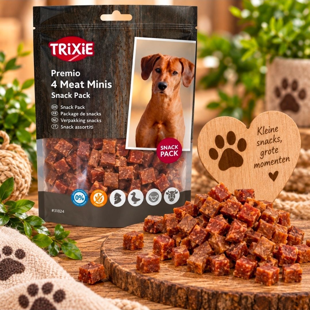 Superfoods Trixie Premio, Chicken / Duck / Beef / Lamb - 4 x 100 grams