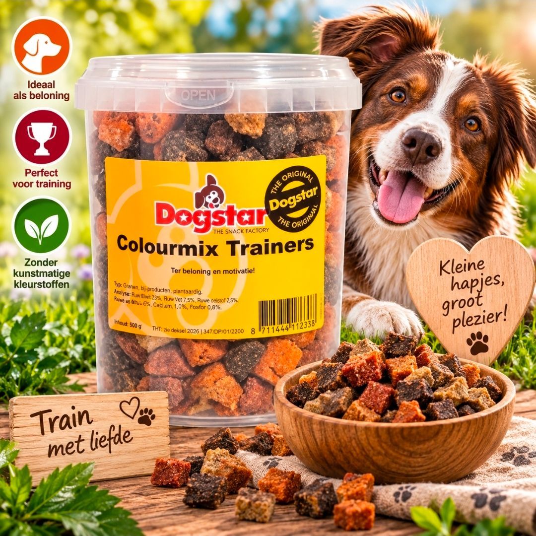 Trainer Snoepjes Mix Dogstar Coulor - 850 ml