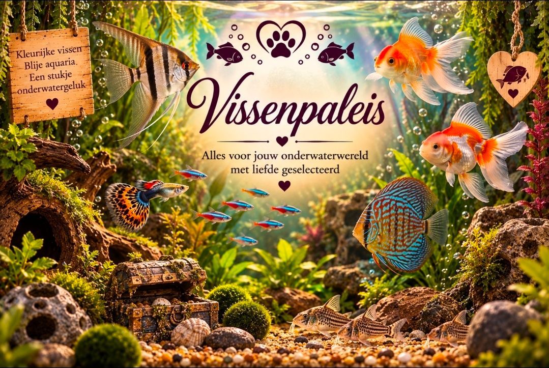 Vissen benodigdheden bij rainbow edelstenen