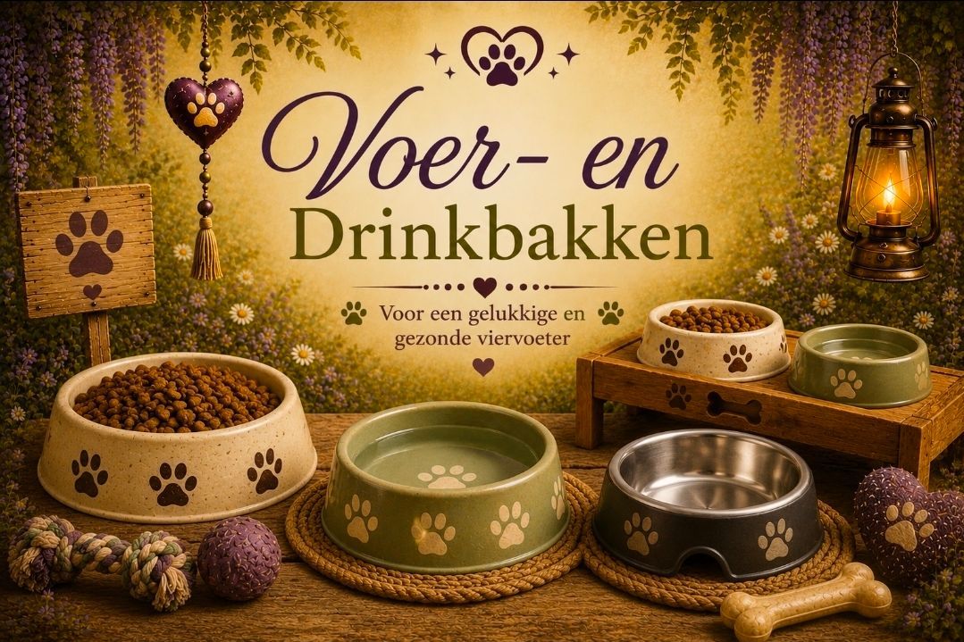 Voer- & Drinkbakken Hond