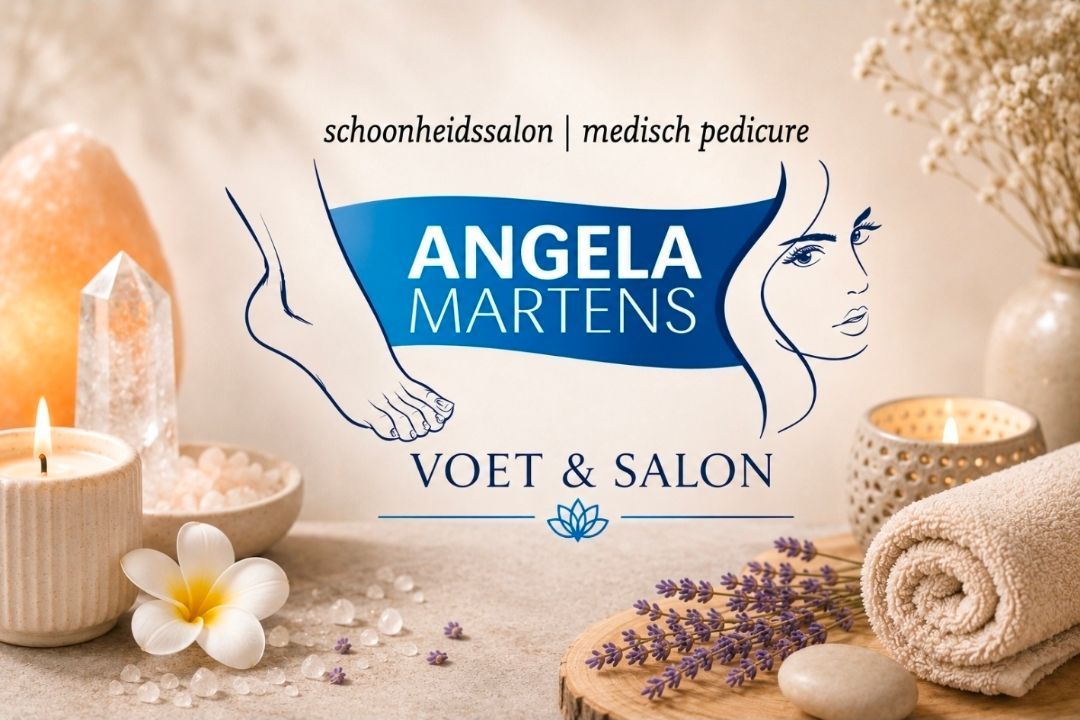 Rainbow edelstenen wordt ondersteund door pedicure angela voet en salon