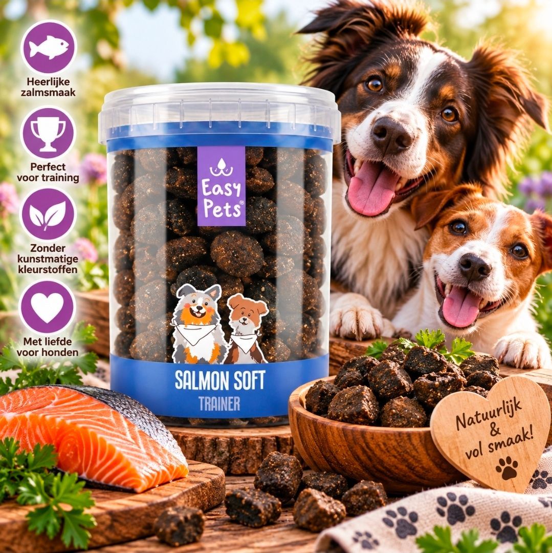Zalm Easypets Trainers Zacht - 250 gr