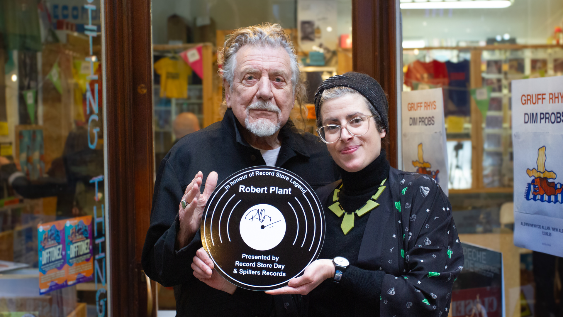 Robert Plant Named Record Store Legend as Vinyl Sales Hit 18% Growth