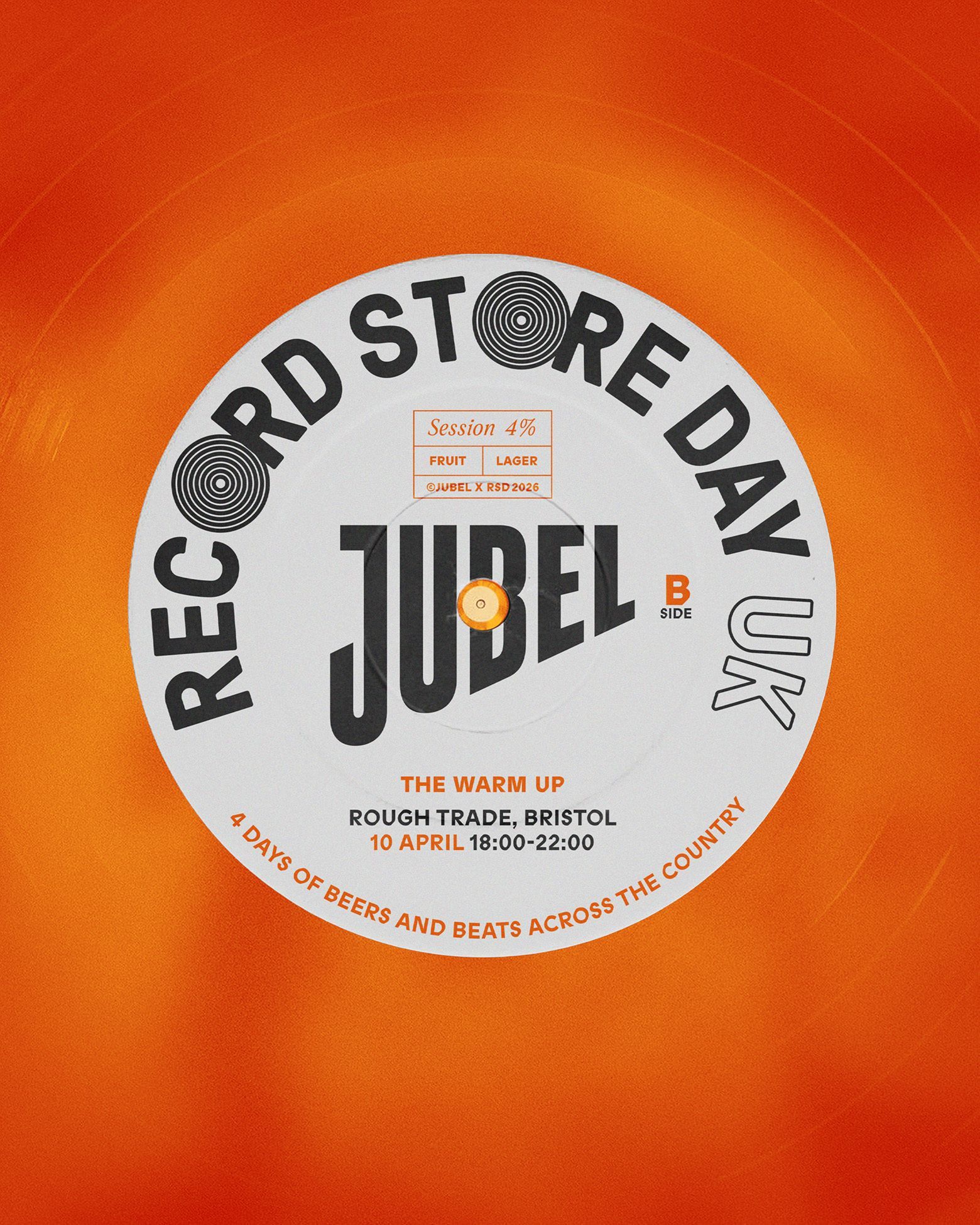JUBEL X RECORD STORE DAY: THE WARM UP (ROUGH TRADE BRISTOL))