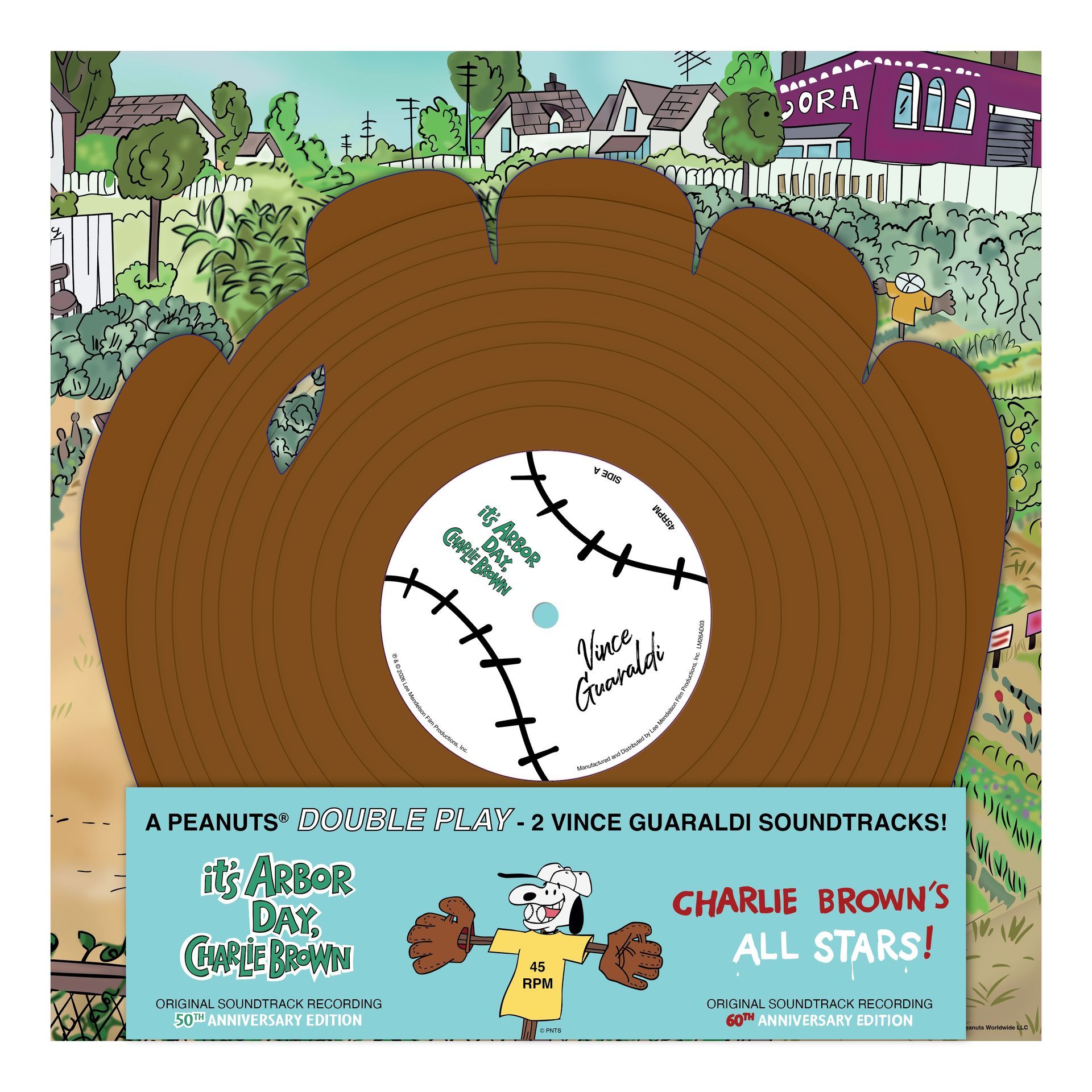 Vince Guaraldi Ball and Glove 