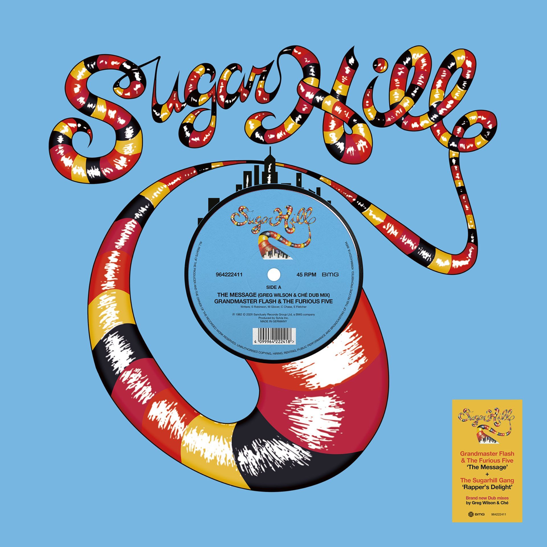 Rapper's Delight DUB/The Message DUB