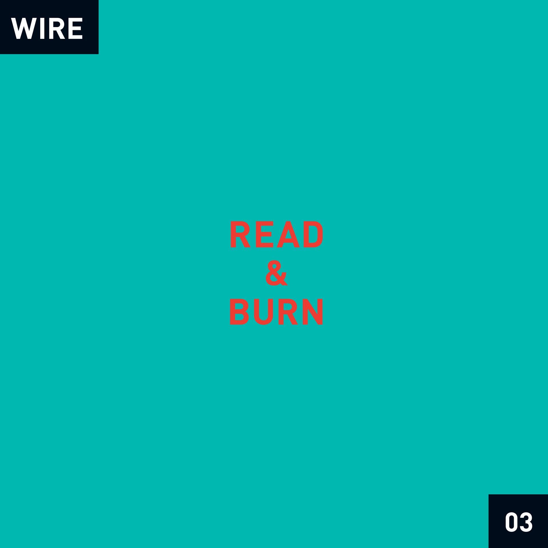 Read & Burn 03 + -