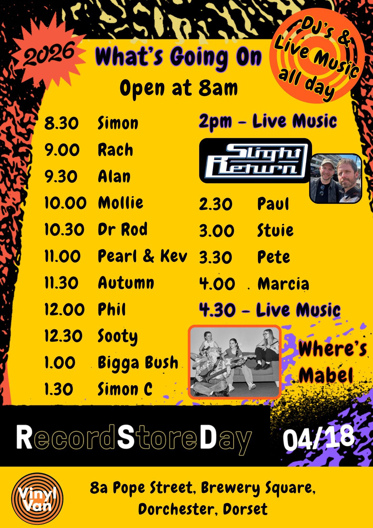 Whole day of music!