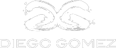 Logo di Diego Gomez bianco