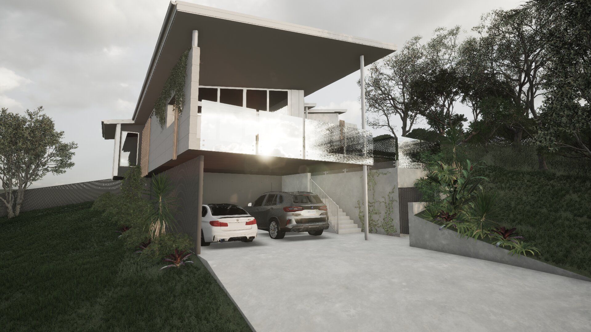 Man carrying a big plywood — Home Builder in Gladstone Region, QLD