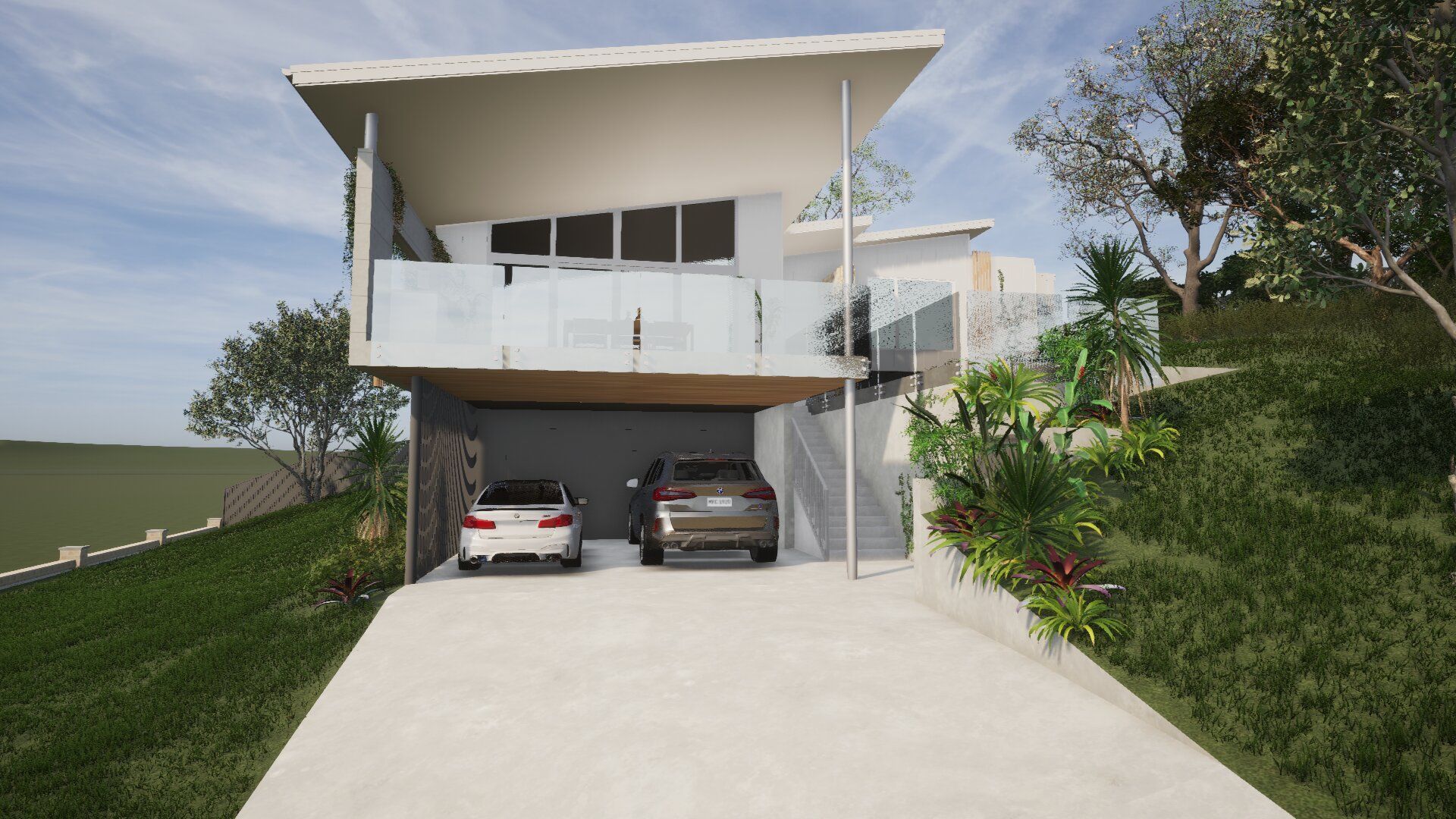 2 Man Finishing the House Foundation — Builder in Gladstone Region, QLD