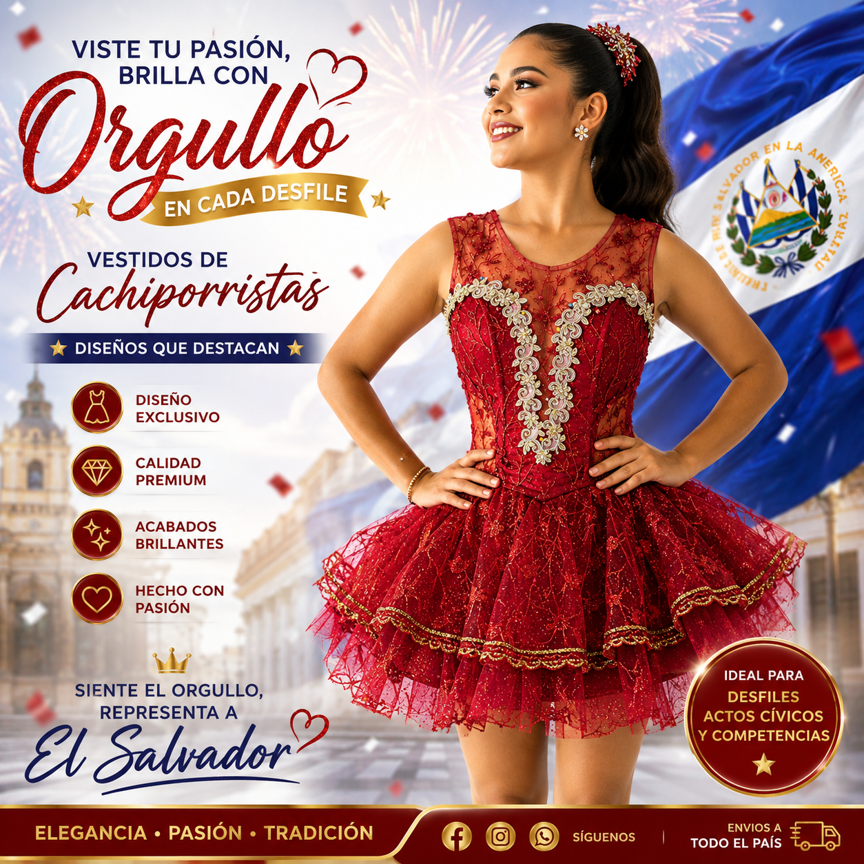 vestido de cachiporrista color vino con tull