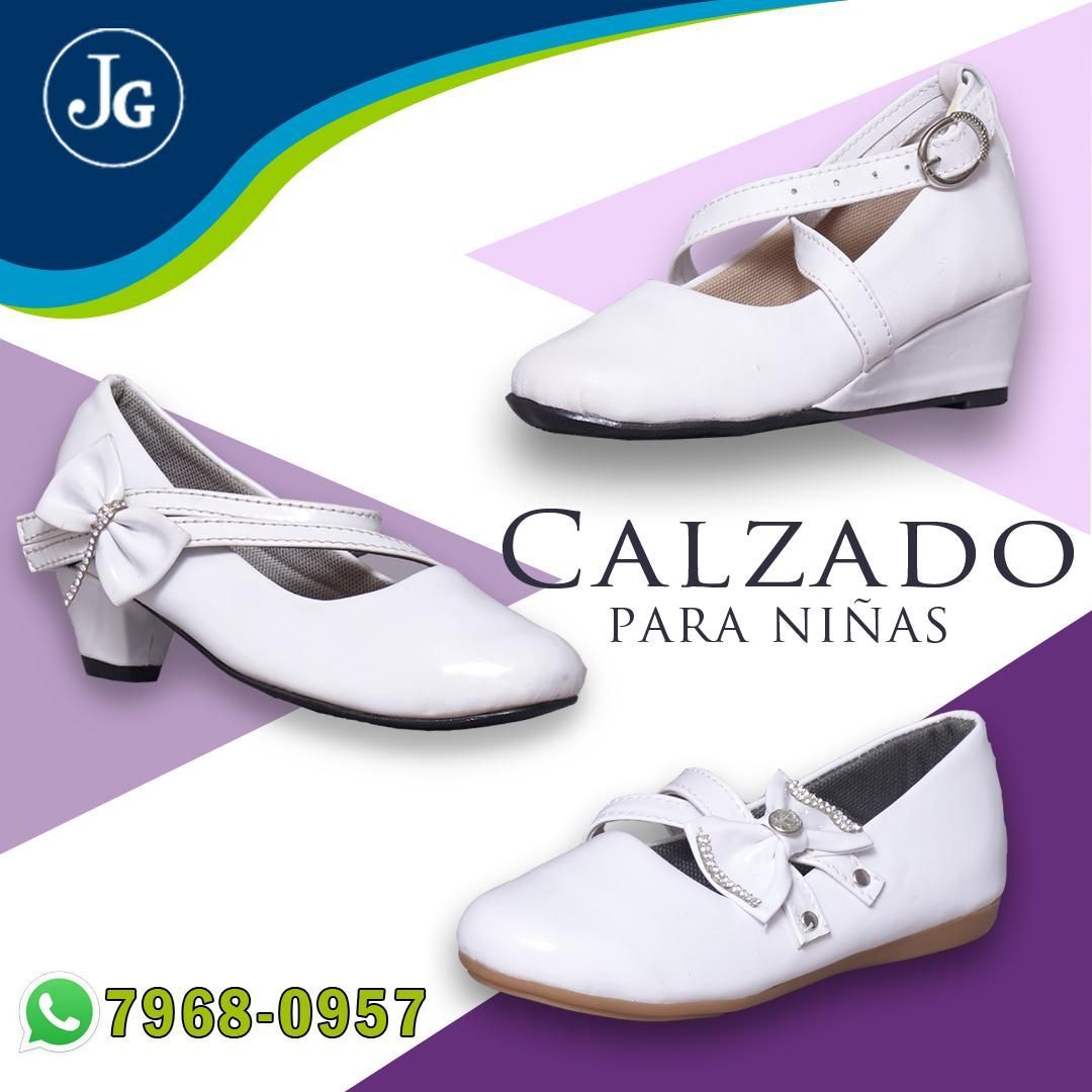 zapato de niña con cuña