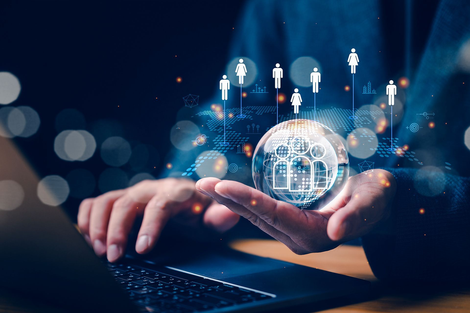 Image of IT support professionals providing 24/7 managed services to ensure uninterrupted operations for a global law firm.