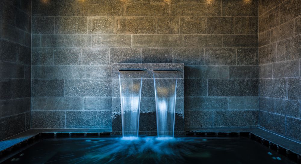 Waterfall in the Middle of the Swimming Pool — Fannie Bay Pool Shop in Winnellie, NT