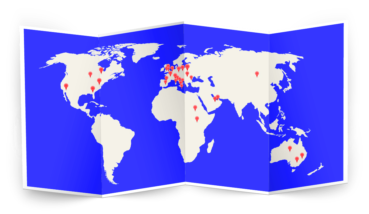 delivery products whole world