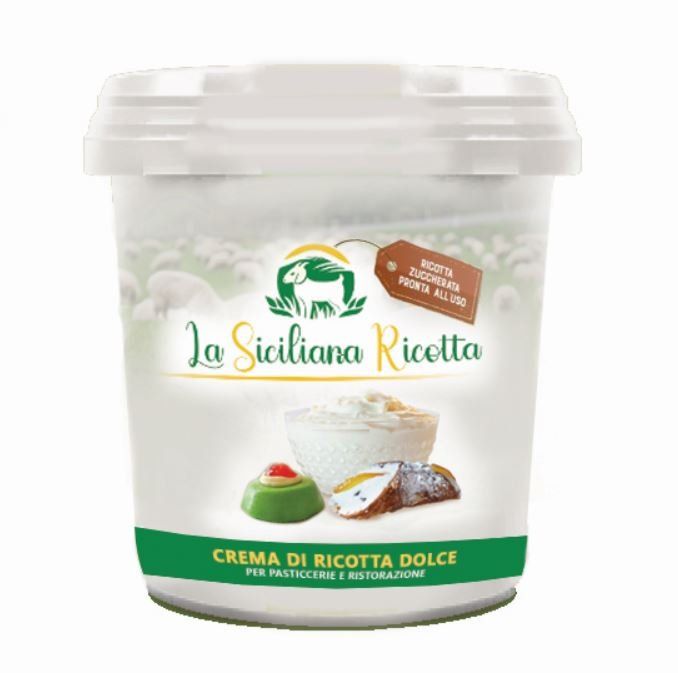 fornitura di ricotta zuccherata pronta all'uso