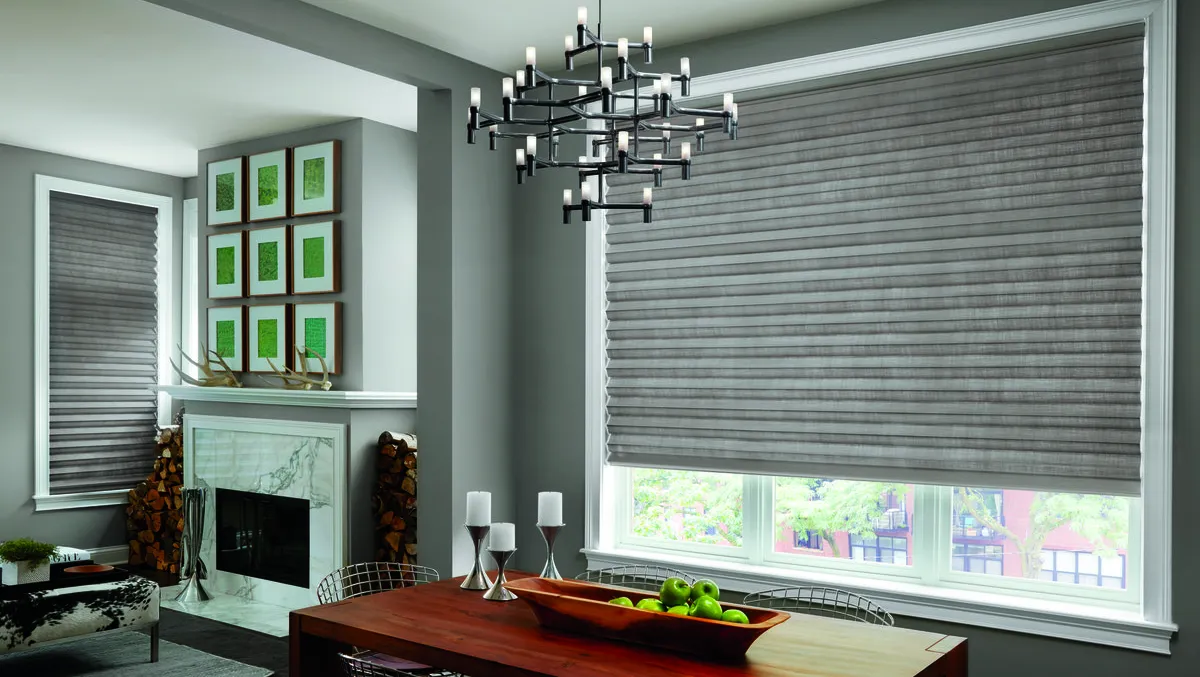Roman Shades from Hunter Douglas Custom Shades For Your Windows
