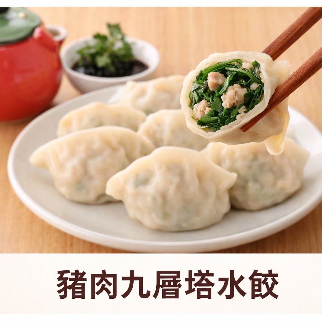 豬肉九層塔水餃 經典水餃推薦 冷凍宅配水餃 舞麻咪