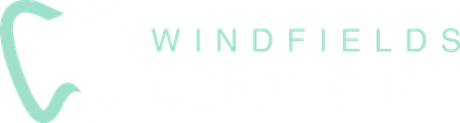 A logo for windfields with a green s on a white background.