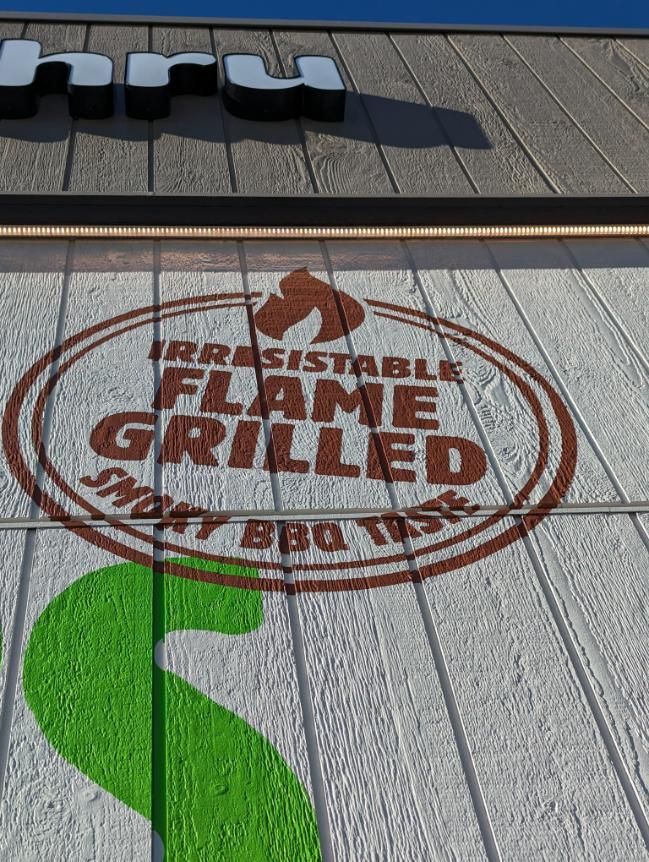 A Sign for Irresistible Flame Grilled Shawarma — Signworld In Mitchell, ACT