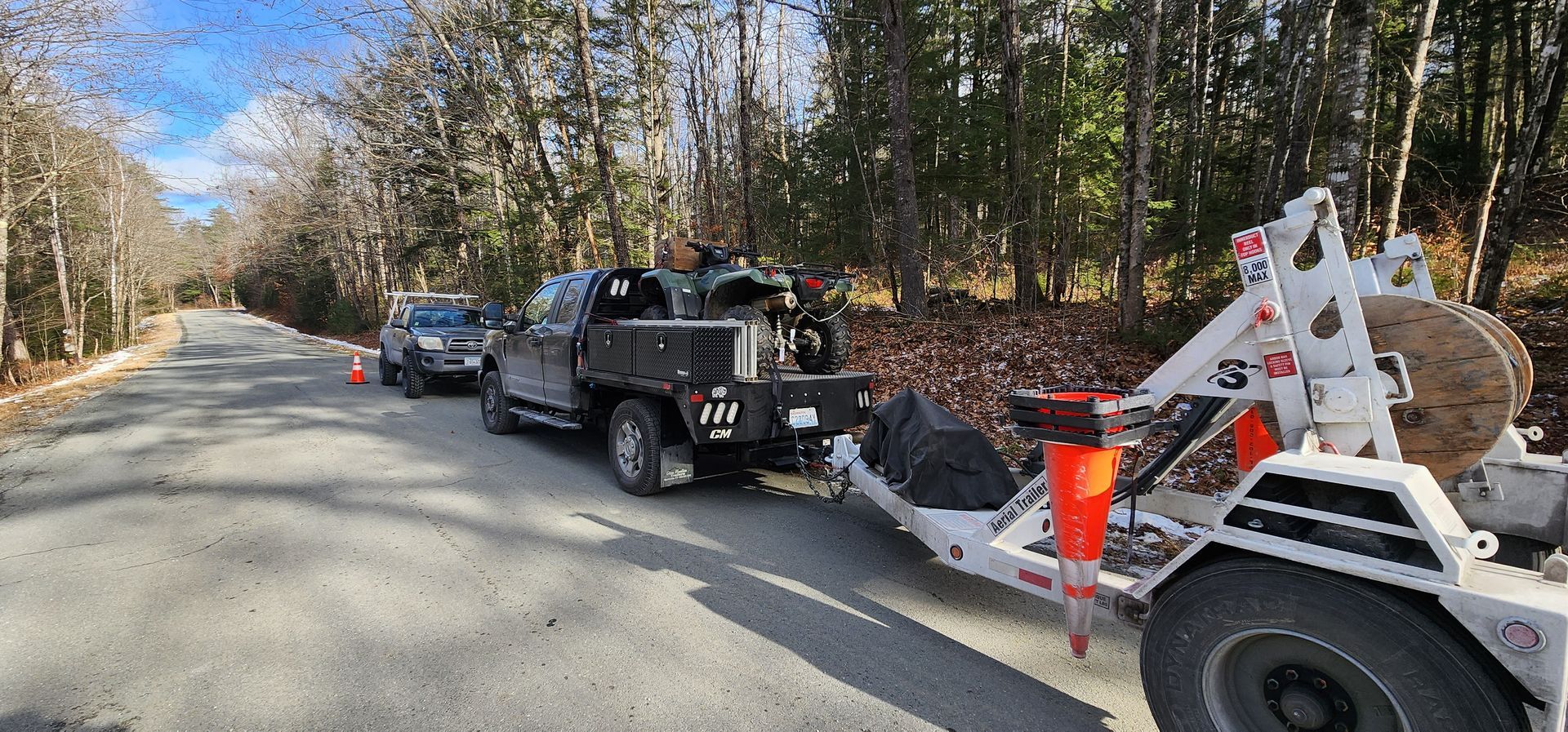 Grover Construction LLC team performing pole inspections in Washington state
