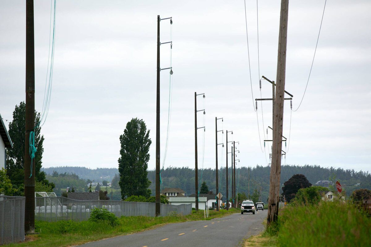 Anchor installation services for utility poles by Grover Construction LLC