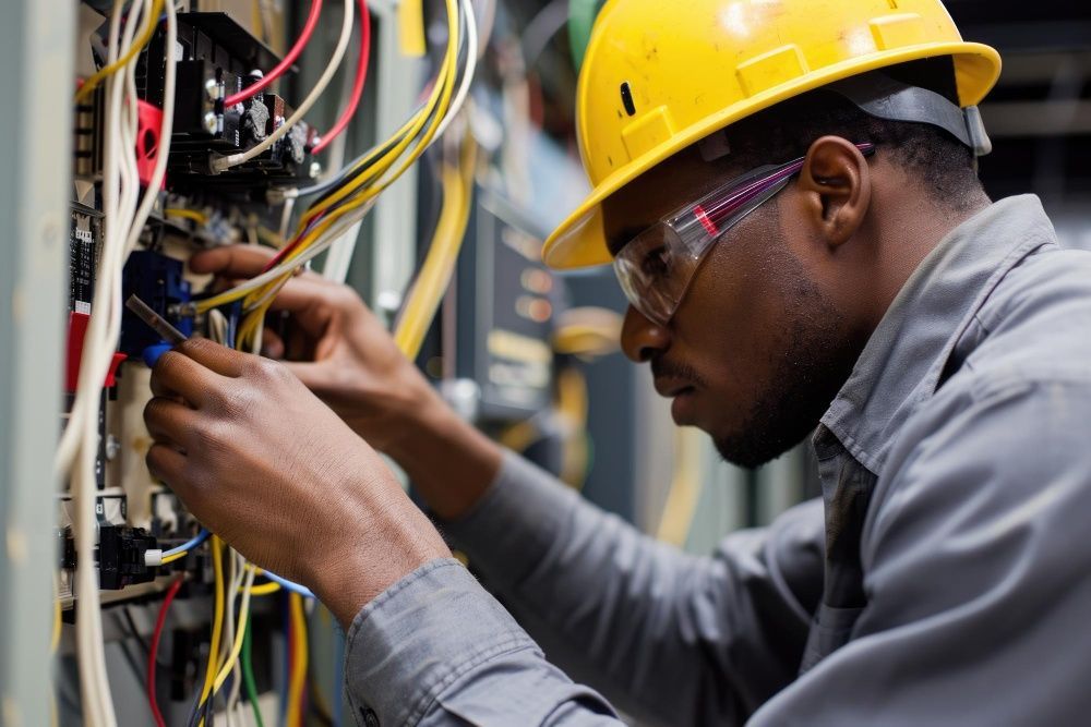 FTTH installation project providing high-speed internet to homes by Grover Construction