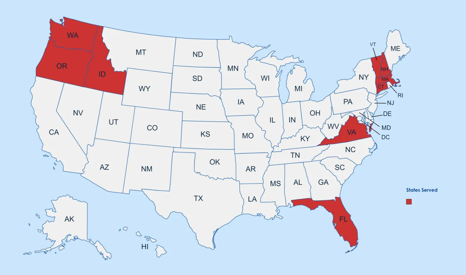 Grover Construction has successfully completed dozens of utility contracts across 10 states on both coasts since