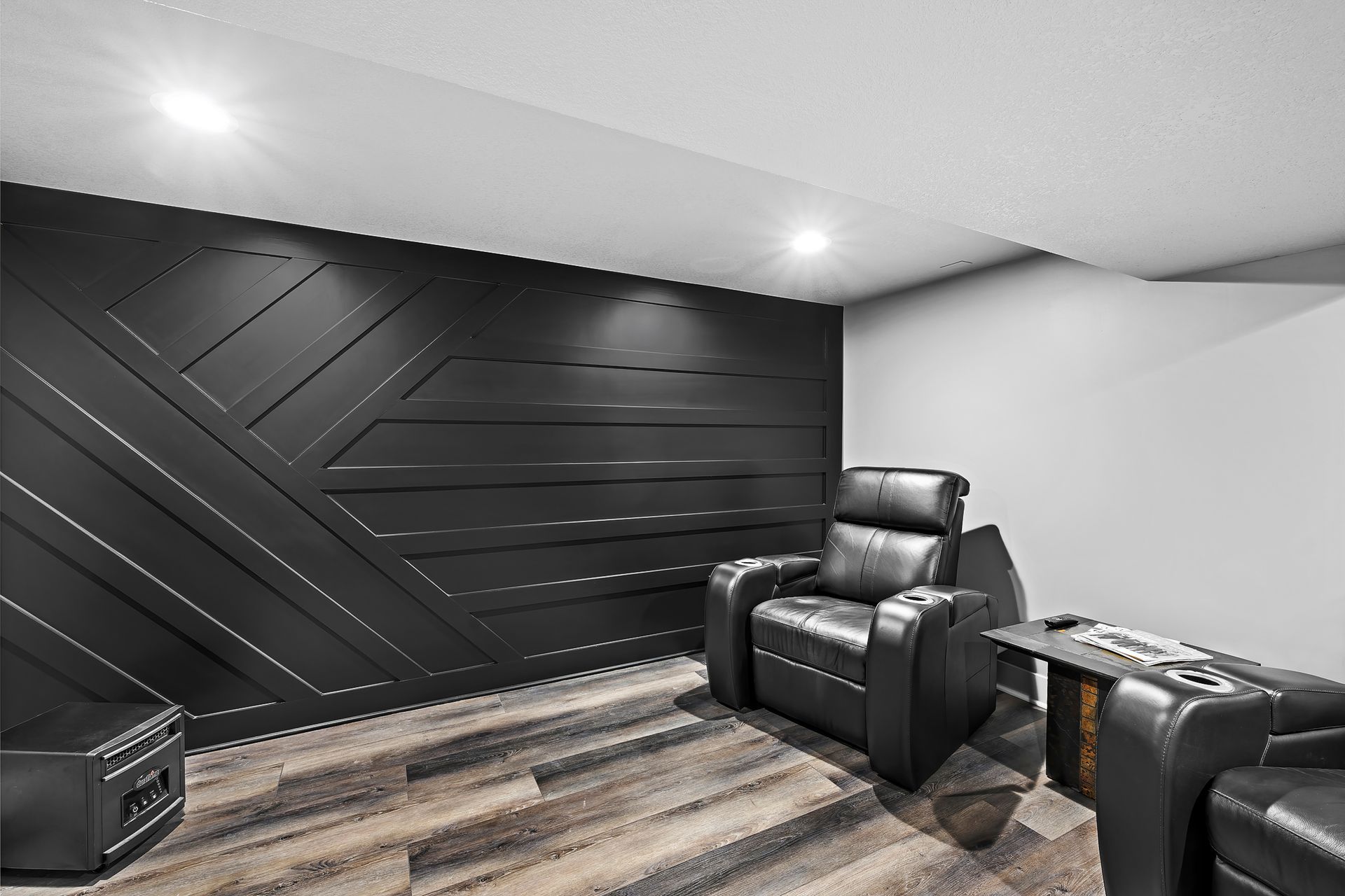 Remodeled living room by Gartman Remodeling in Kansas City