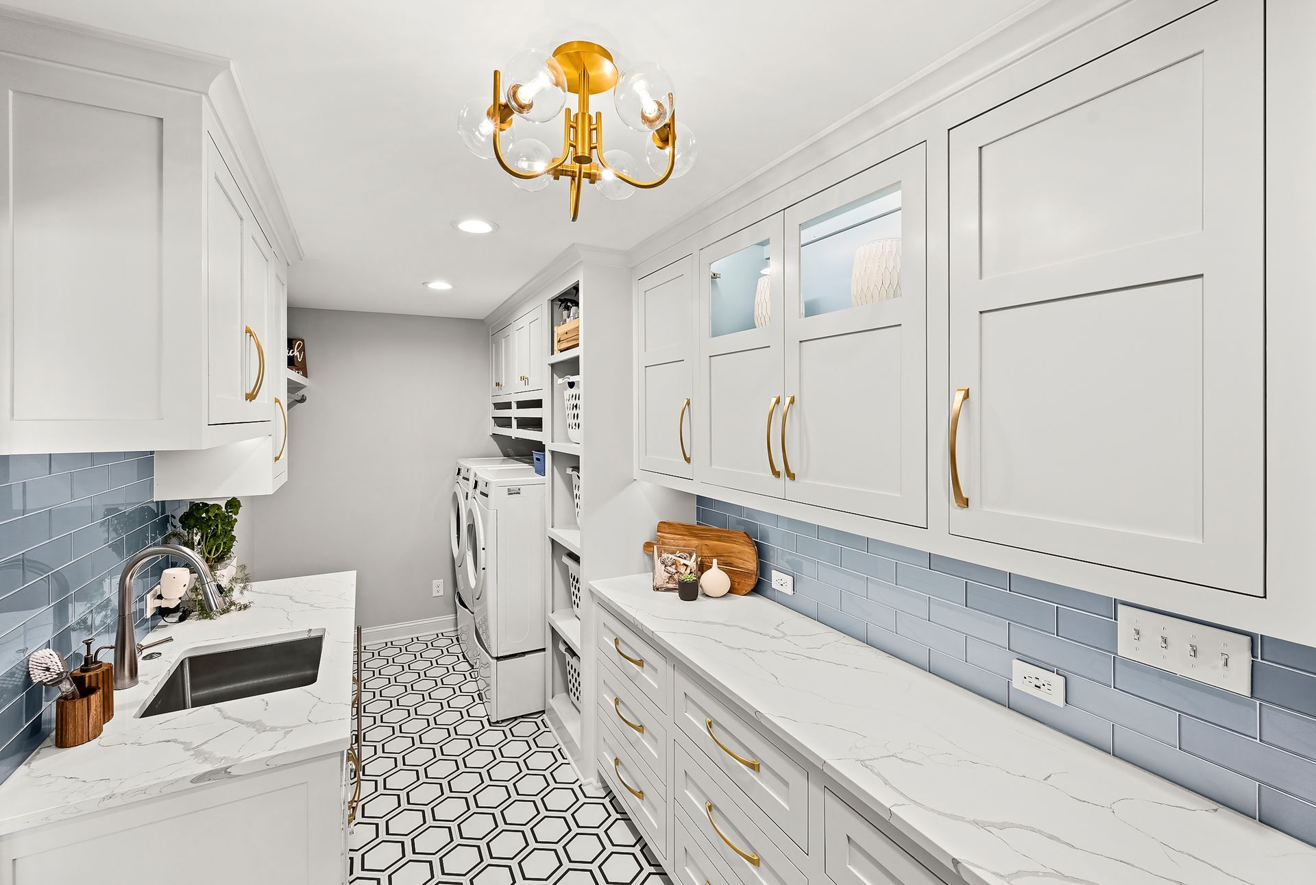Kitchen in a remodeled house by Gartman Remodeling in Kansas City.